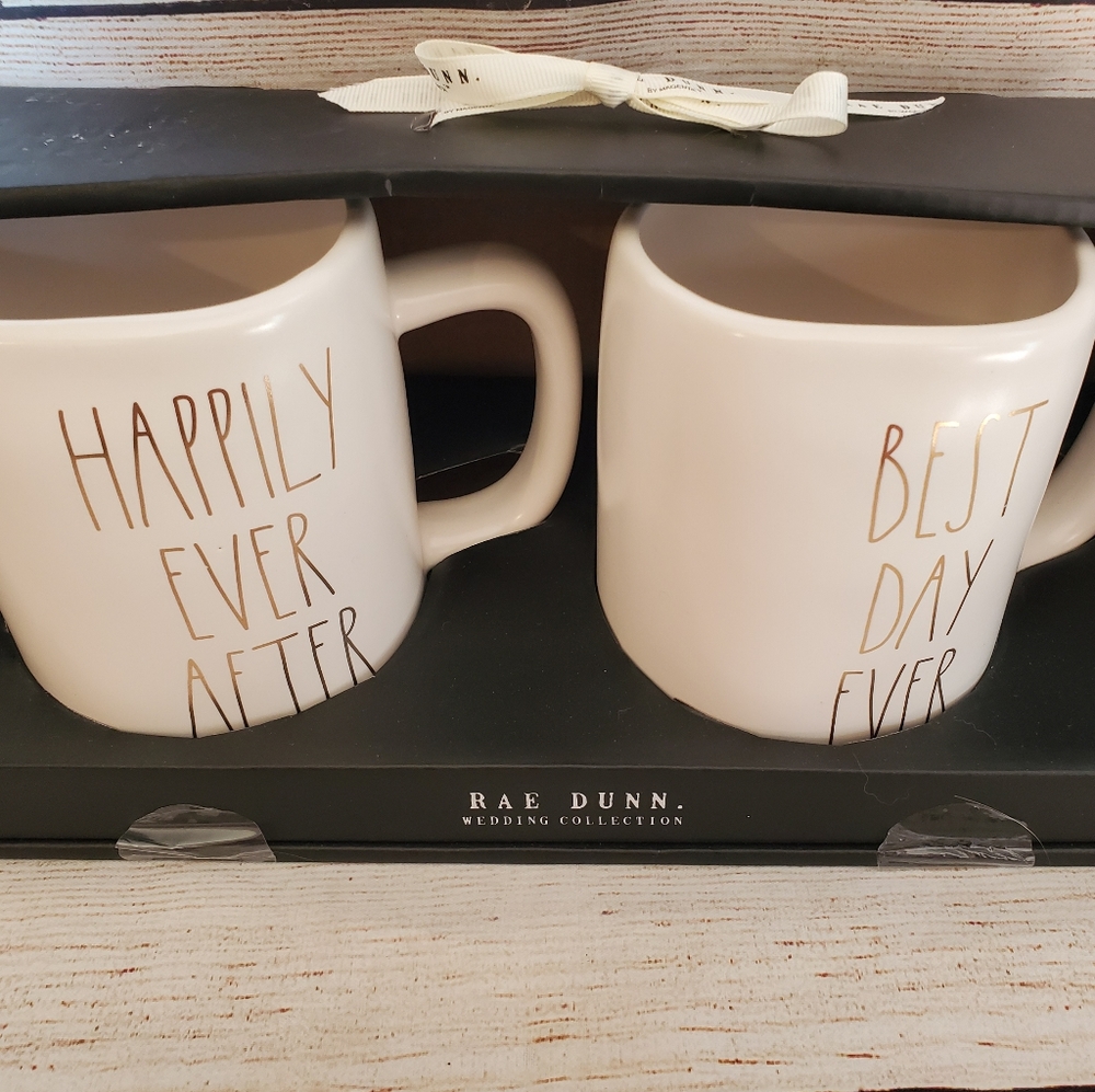 💛2 for $35💛Rae Dunn- Wedding Collection Mugs